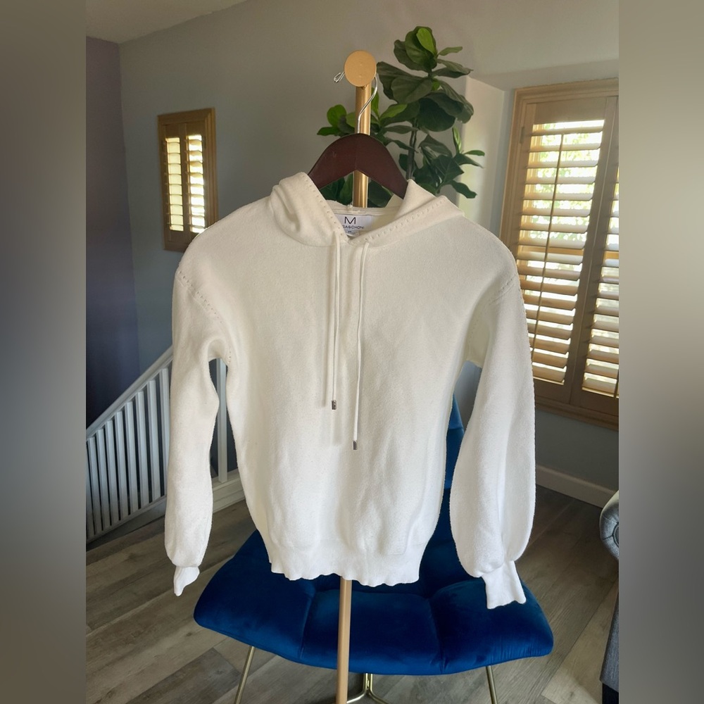 NWOT Magaschoni Sweatshirt with Hoodie Women’s Size XS